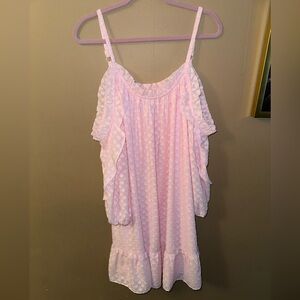 Kaari Blue off shoulder dress